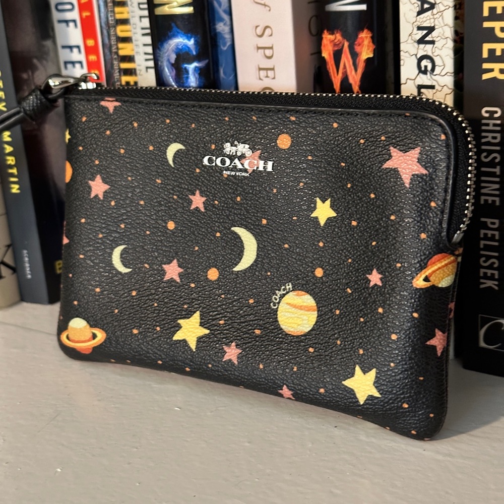 Coach constellation wristlet